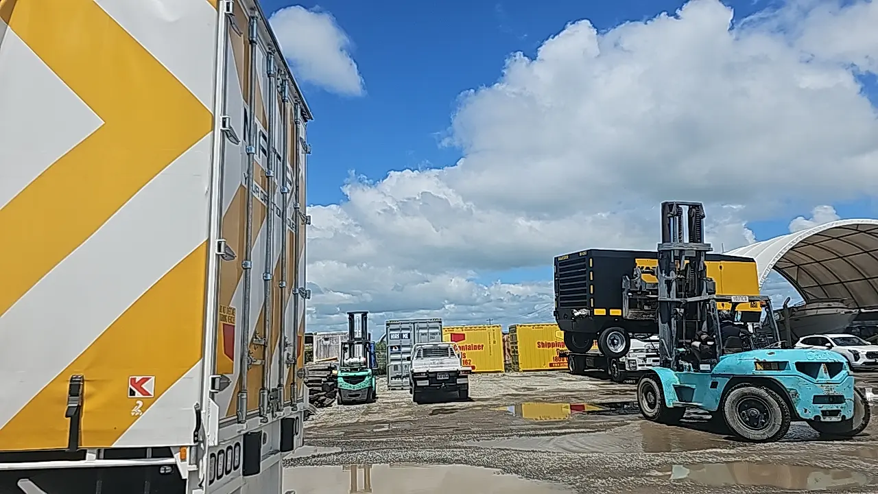 Maitex warehouse and loading dock